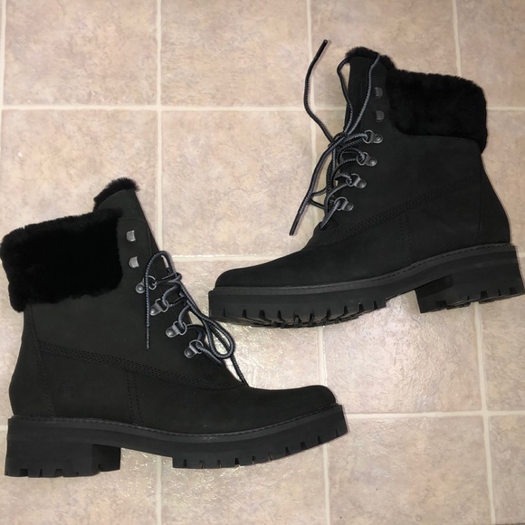 Timberland Courmayeur Valley 6in Shearling Boot 10 - Picture 14 of 16